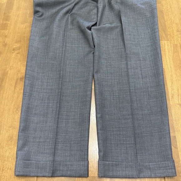 Ralph Ralph Lauren blazer pants men's 42R gray wool pleated office 2 piece suit - Picture 13 of 16